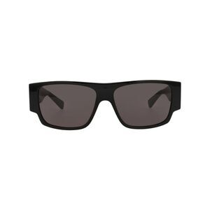 Bottega Veneta Square-Frame Recycled Acetate Sunglasses Black Mens
